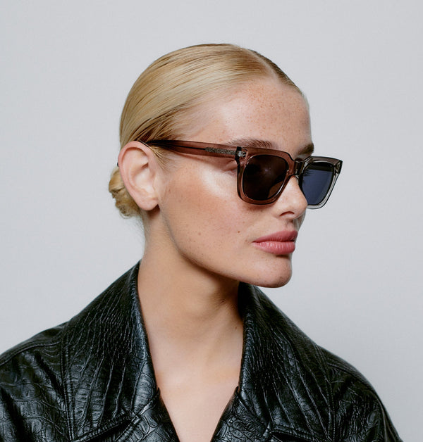 Nancy / Grey Transparent & Grey Lens - Shade Files